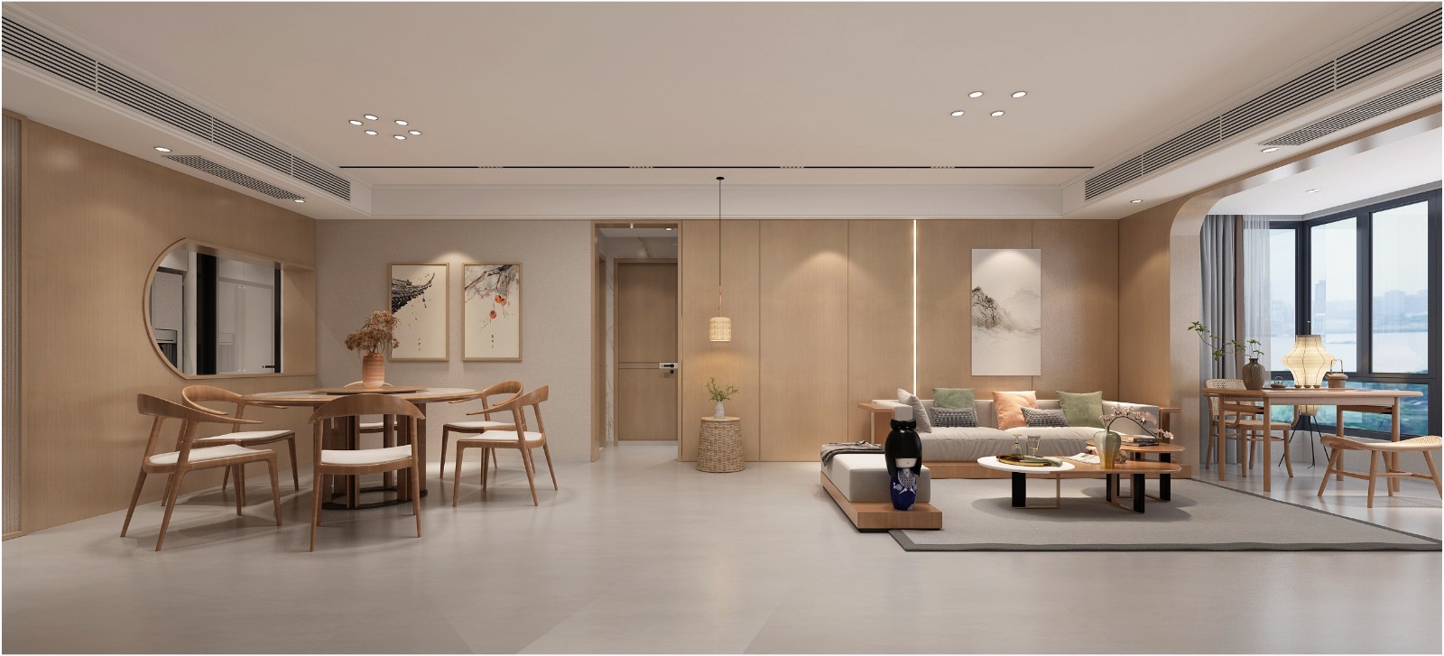 嘉和城塞納北岸客廳